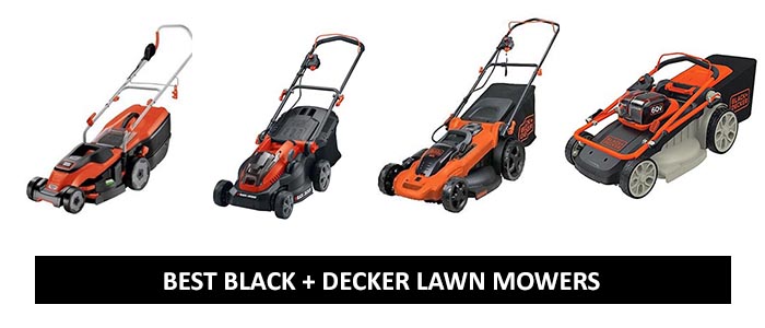 best Black & Decker Lawn Mowers